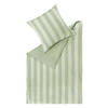 BETTWÄSCHESET Schöner Wohnen - Fellow khaki Satin 160/210 cm  70 cm/50 cm  - Khaki/Grün, Basics, Textil (160/210cm) - Schöner Wohnen