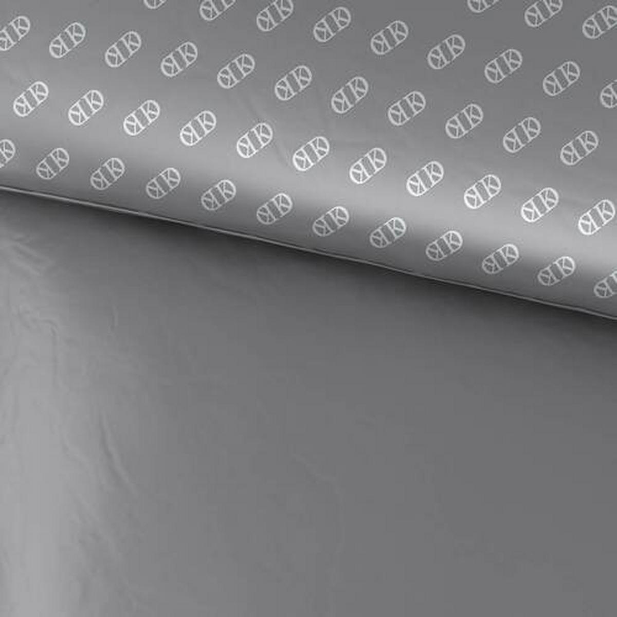 BETTWÄSCHESET Satin 160/210 cm  65 cm/100 cm  - Grau, Basics, Textil (160/210cm) - Dieter Knoll
