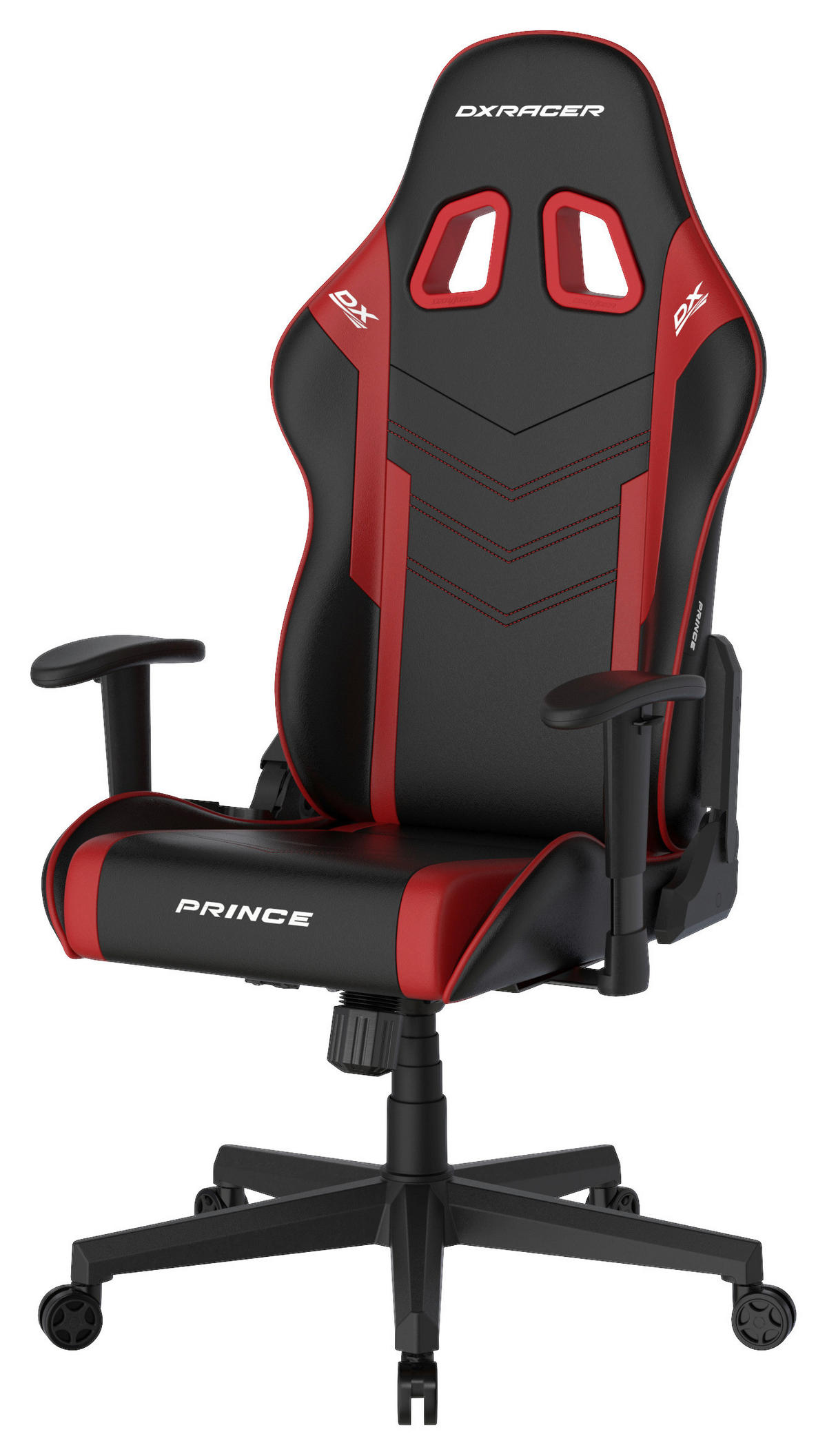 GAMINGSTUHL Rot, Schwarz Kunststoff, Textil   - Rot/Schwarz, MODERN, Kunststoff/Textil (67/126/67cm) - Dxracer