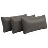 NIERENKISSEN  - Mokka, Konventionell, Leder (65/25cm) - Sit & More