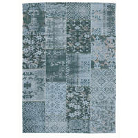 VINTAGE-TEPPICH 40/60 cm Alanis Allover Türkis  - Türkis, Design, Textil (40/60cm) - Novel