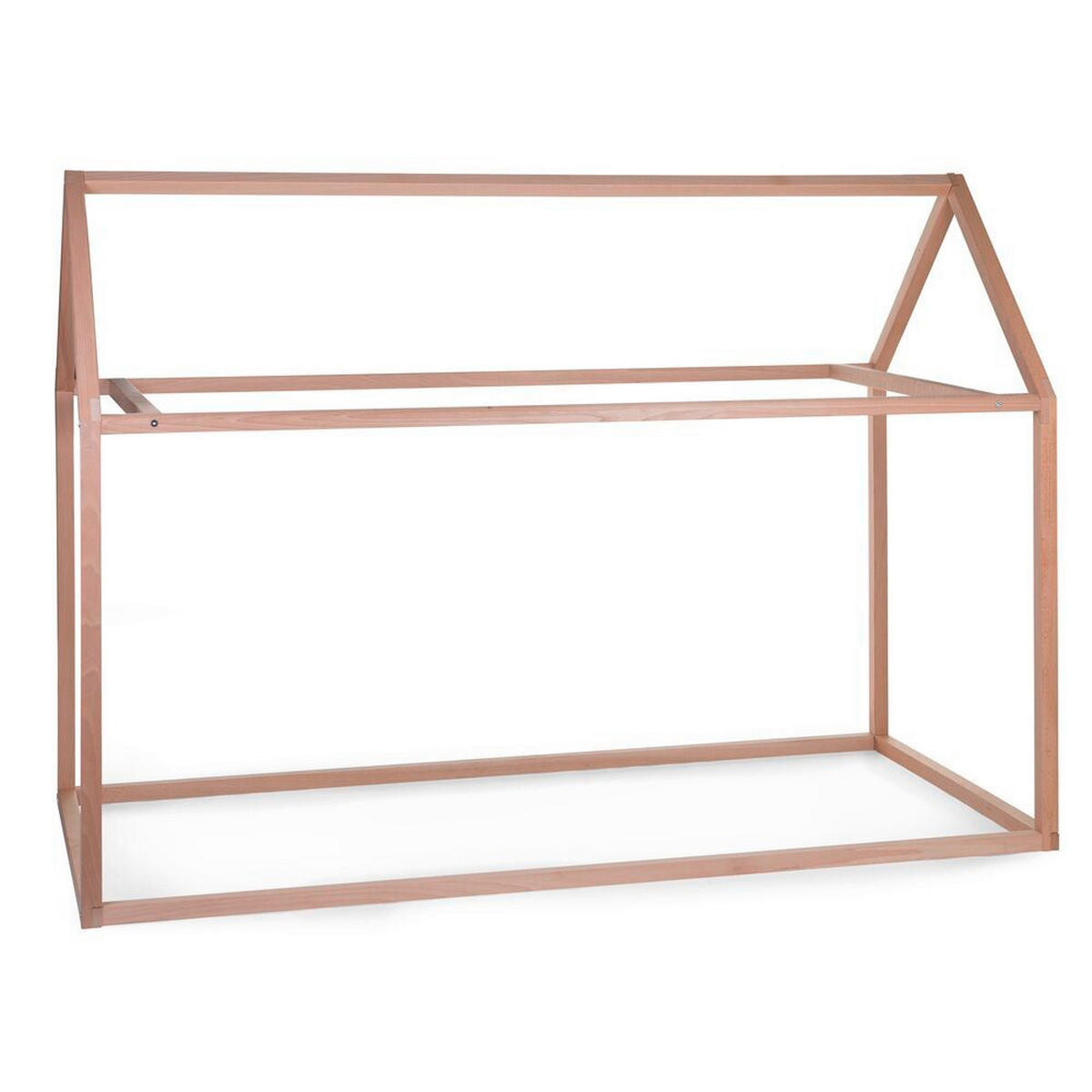 HAUSBETT  - Baltimorefarben, Basics, Holz (90/200/160cm) - Childhome