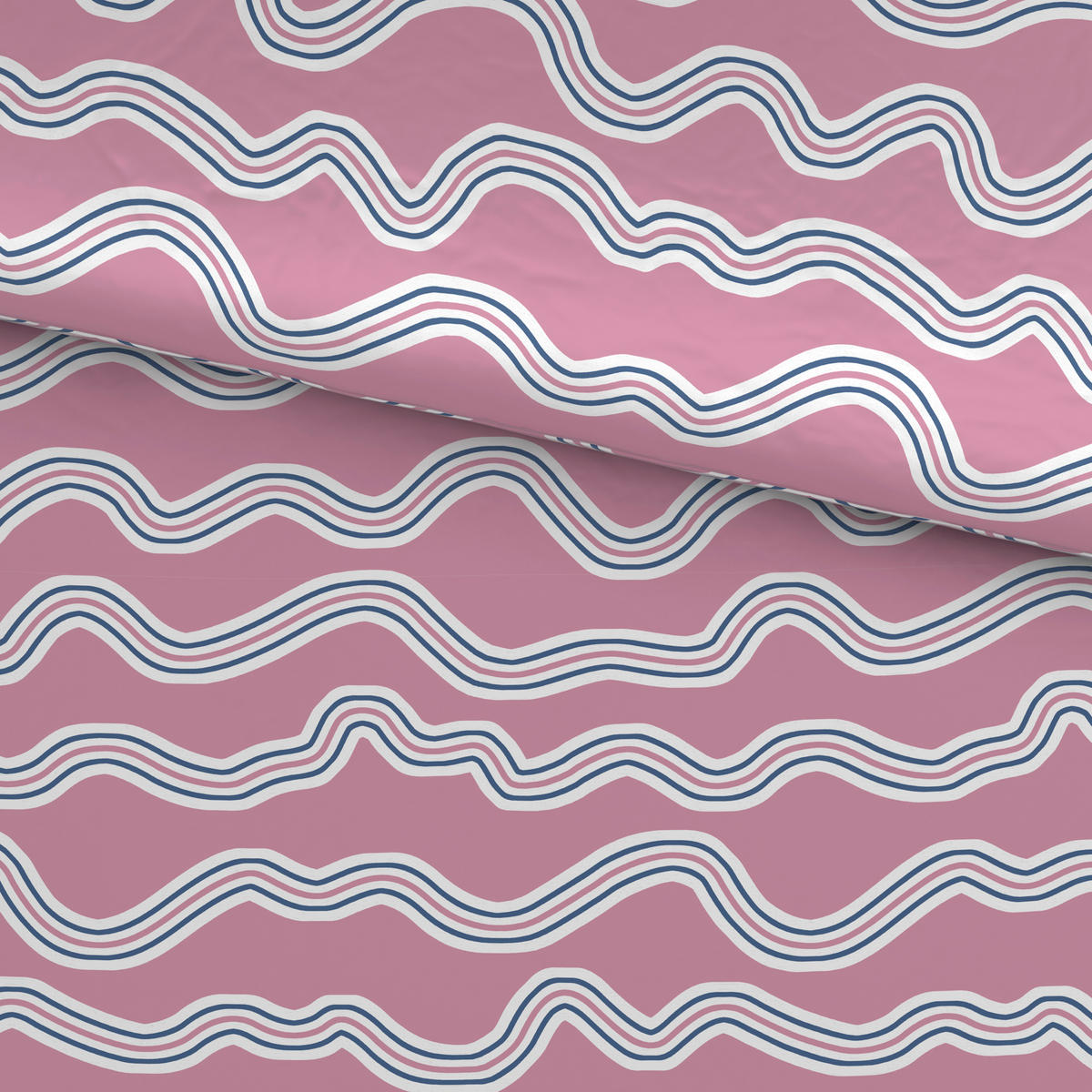 BETTWÄSCHE Satin 200/200 cm  - Rosa, Textil (200/200cm) - Novel