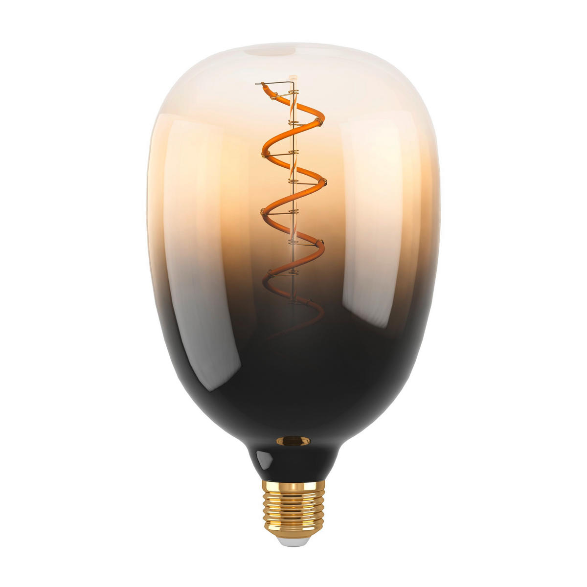 DEKORATIV LJUSKÄLLA E27 4 W   - sandfärgad, Basics, glas (12/21cm) - Eglo
