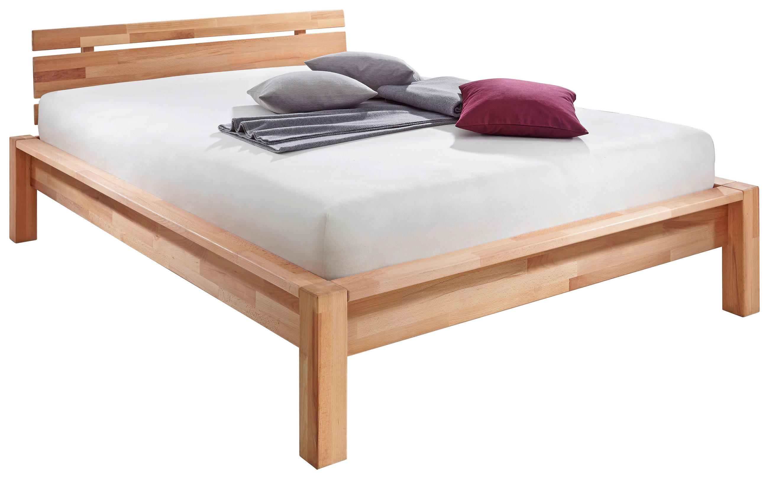 Bett 140x200 Buche Massiv Online Kaufen