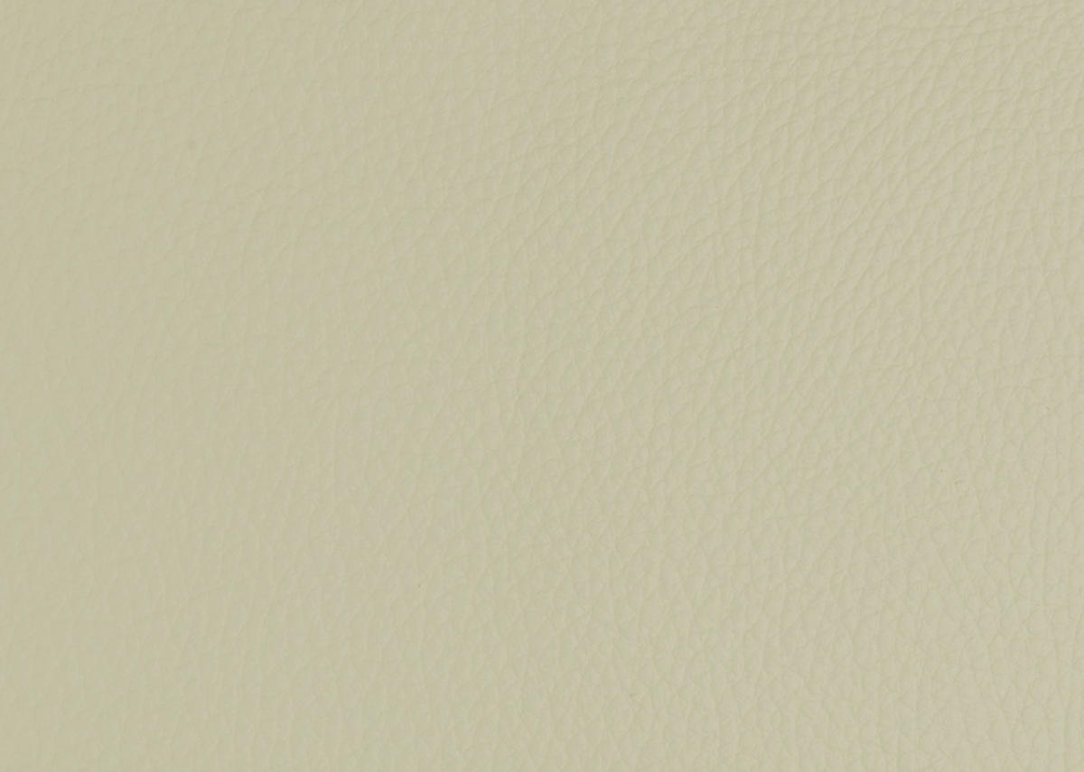 ECKSOFA in Echtleder Creme  208/226 cm  - Creme/Alufarben, KONVENTIONELL, Leder/Metall (208/226cm) - Sedda