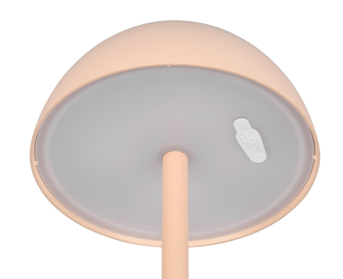 PUNJIVA STONA LAMPA - boja peska, Trendi, plastika (13,5/30cm)