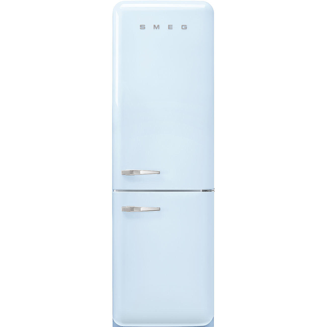 KÜHL-GEFRIER-KOMBINATION FAB32RPB5  - Pastellblau, Basics, Metall (60/196,8/72,8cm) - SMEG