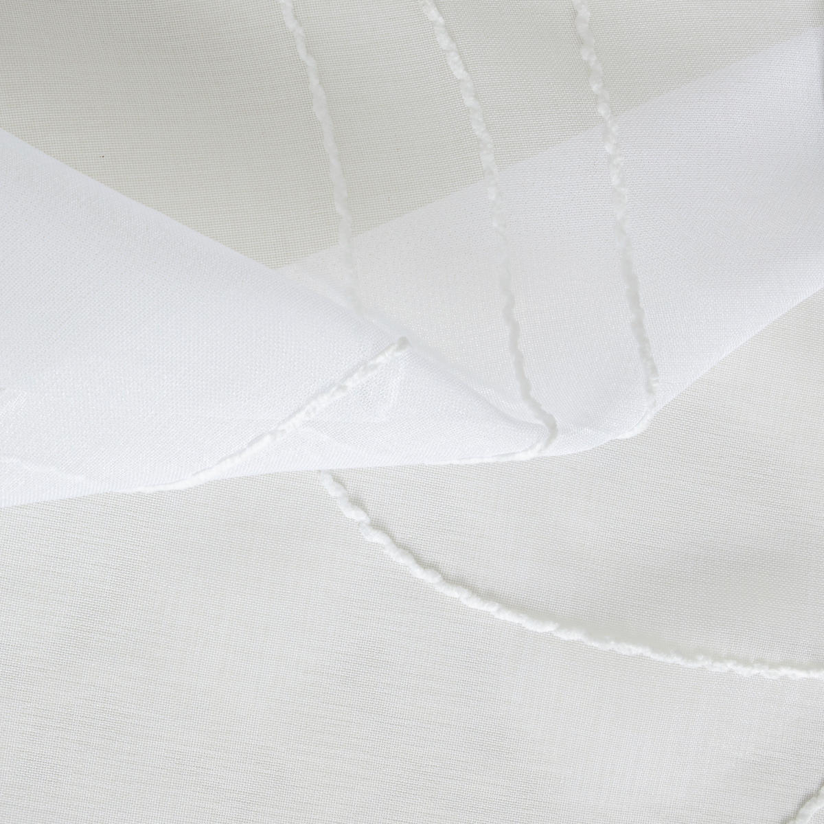 FERTIGVORHANG transparent  - Weiß, Basics, Textil (140/280cm)