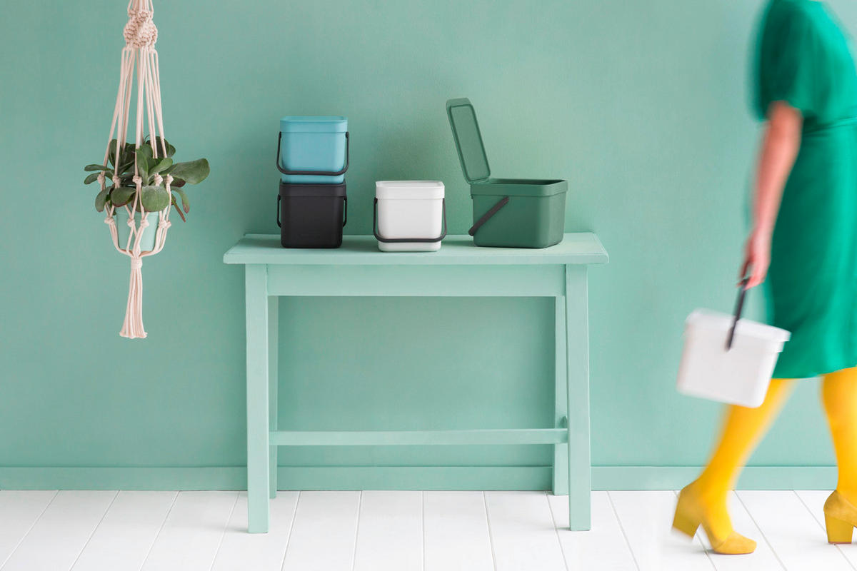 ABFALLEIMER 6 L  - Basics, Kunststoff (20/18.1/24.9cm) - Brabantia