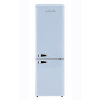 KÜHL-GEFRIER-KOMBINATION KG250.4RT  - Hellblau, Basics, Kunststoff/Metall (54,60/177,50/62,60cm) - Wolkenstein
