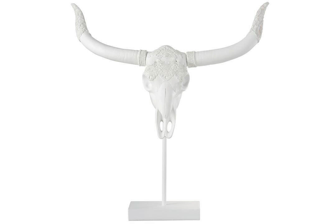 DEKOKOPF - Weiss, Design, Kunststoff (48/14,5/56cm) - Ambia Home
