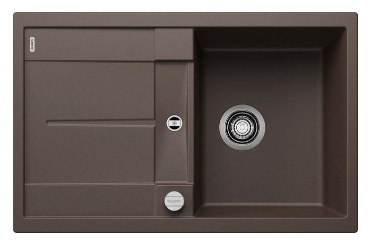 SPÜLE 515038  - Braun, Basics, Stein (78/19/50cm) - Blanco