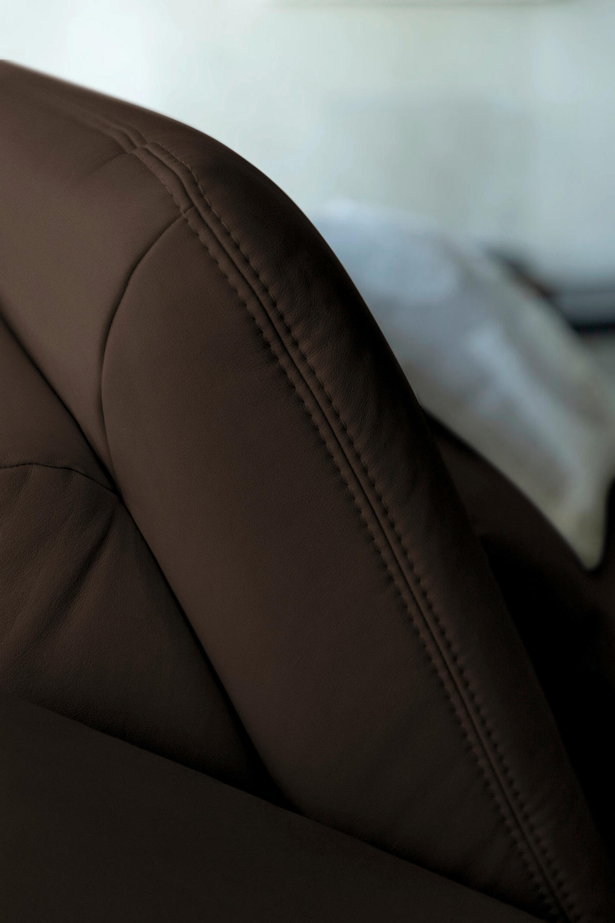 ECKSOFA Echtleder Dunkelbraun  - Dunkelbraun/Schwarz, Konventionell, Leder/Metall (301/180cm) - Joop!