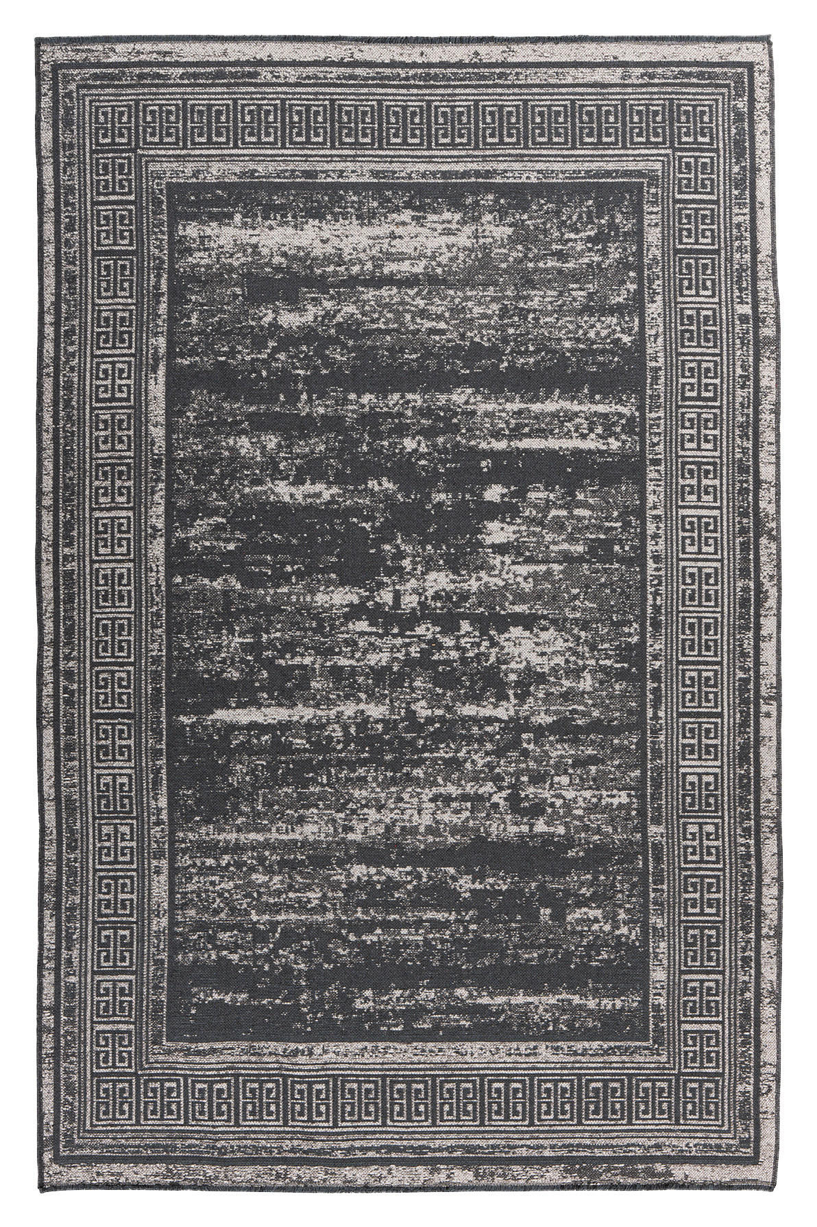 FLACHWEBETEPPICH 160/230 cm Grau  - Grau, KONVENTIONELL, Textil (160/230cm)
