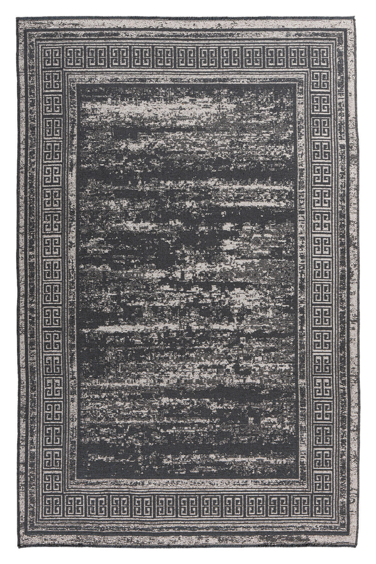 FLACHWEBETEPPICH 160/230 cm Grau  - Grau, KONVENTIONELL, Textil (160/230cm)