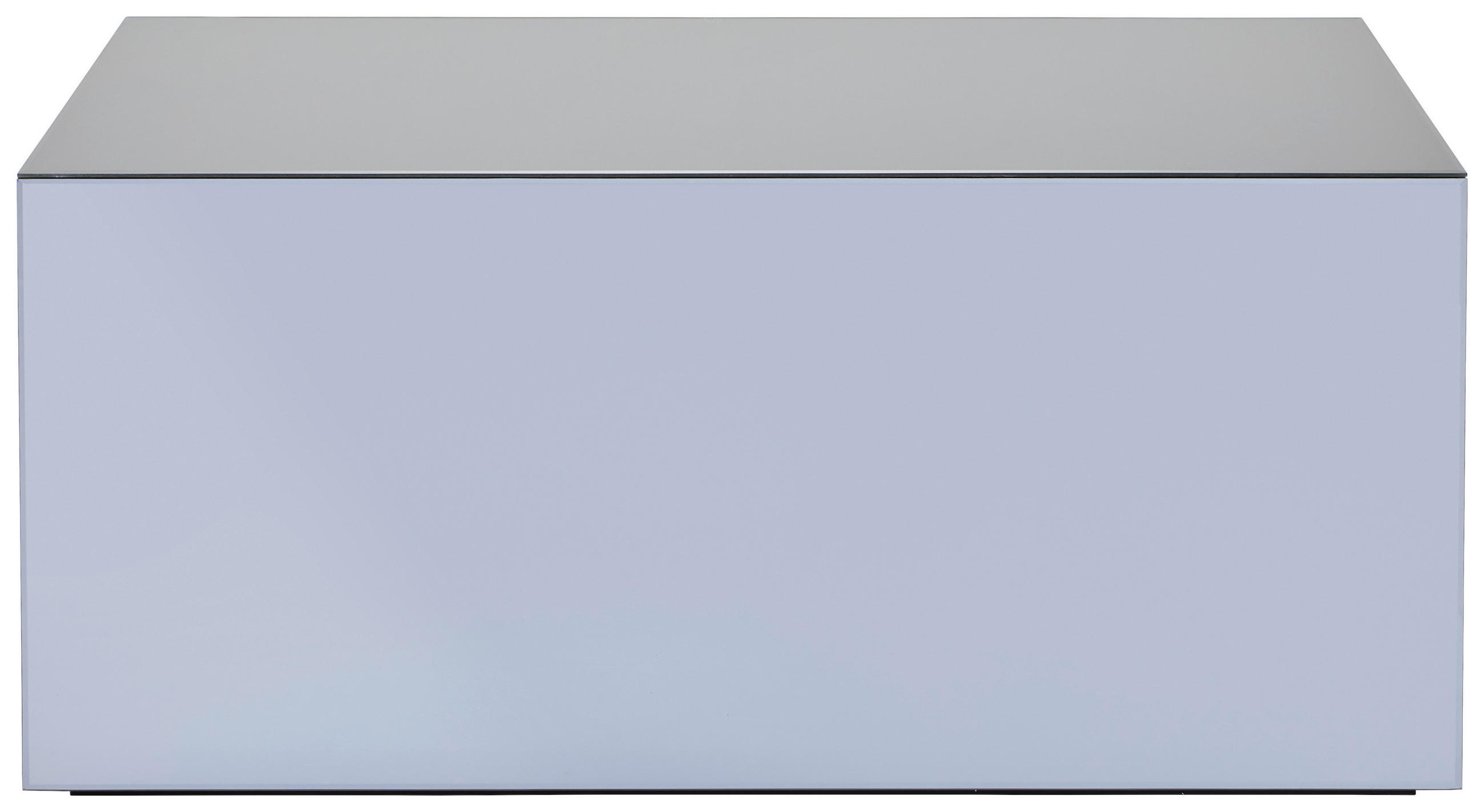 COUCHTISCH Spiegelglas 100/50/45 cm rechteckig Grau - Grau, Design, Glas/Holzwerkstoff (100/50/45cm) - MID.YOU
