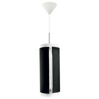 HÄNGELEUCHTE 15,5/15,5/40,6 cm   - Anthrazit, Basics, Kunststoff/Textil (15,5/15,5/40,6cm) - Kayoom