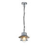 ZUNANJA VISEČA SVETILKA  Copenhagen      22/37,5 cm       - srebrne barve, Konvencionalno, kovina/steklo (22/37,5cm) - Elstead Lighting