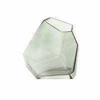 VASE  - Grün, LIFESTYLE, Glas (21,5/15/23,5cm)