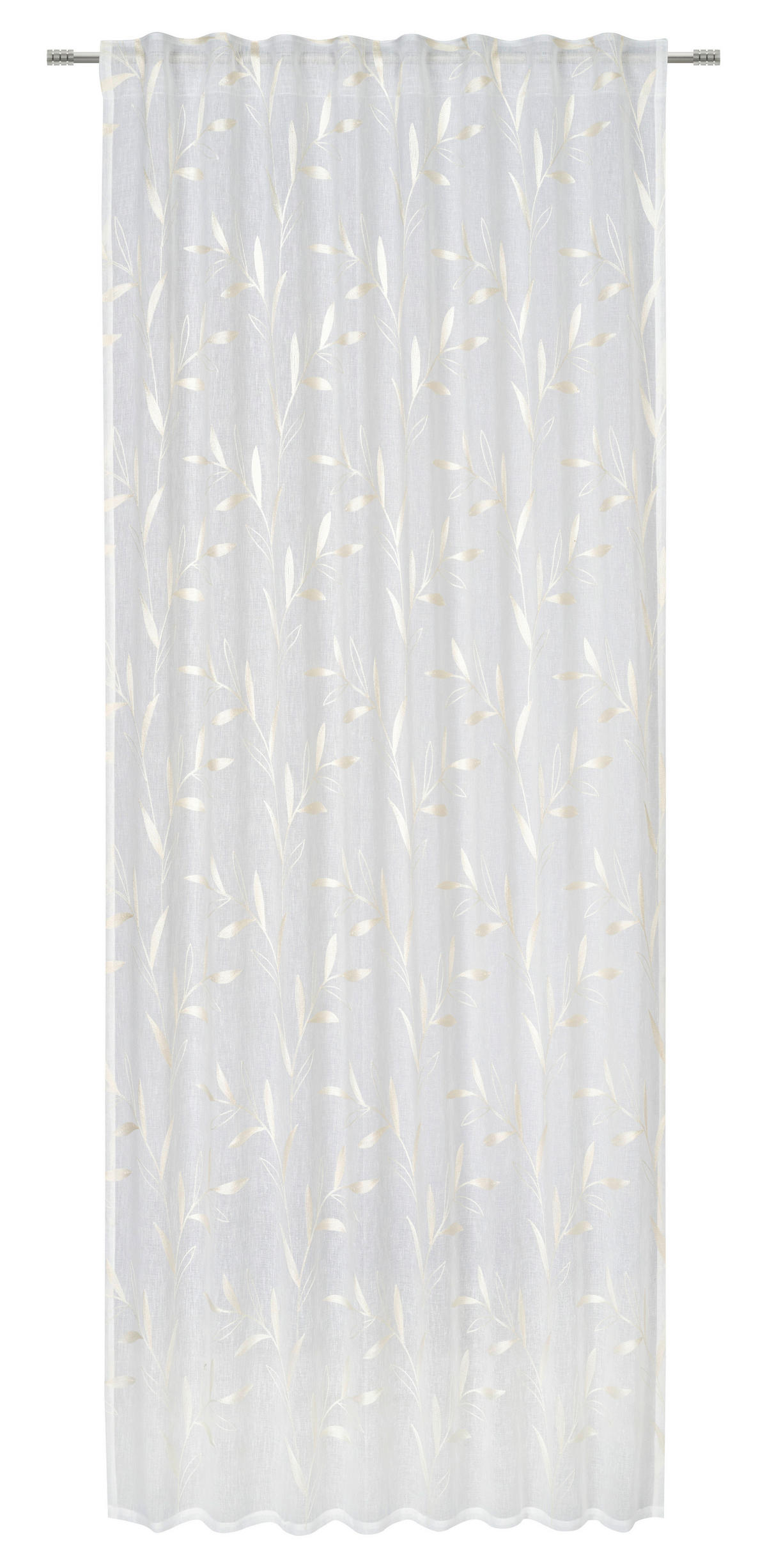 FERTIGVORHANG  transparent   135/245 cm  - Creme, Natur, Textil (135/245cm) - Esposa