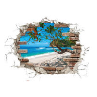 WANDTATTOO 50/70 cm     - Multicolor, Basics, Kunststoff (50/70cm) - Komar