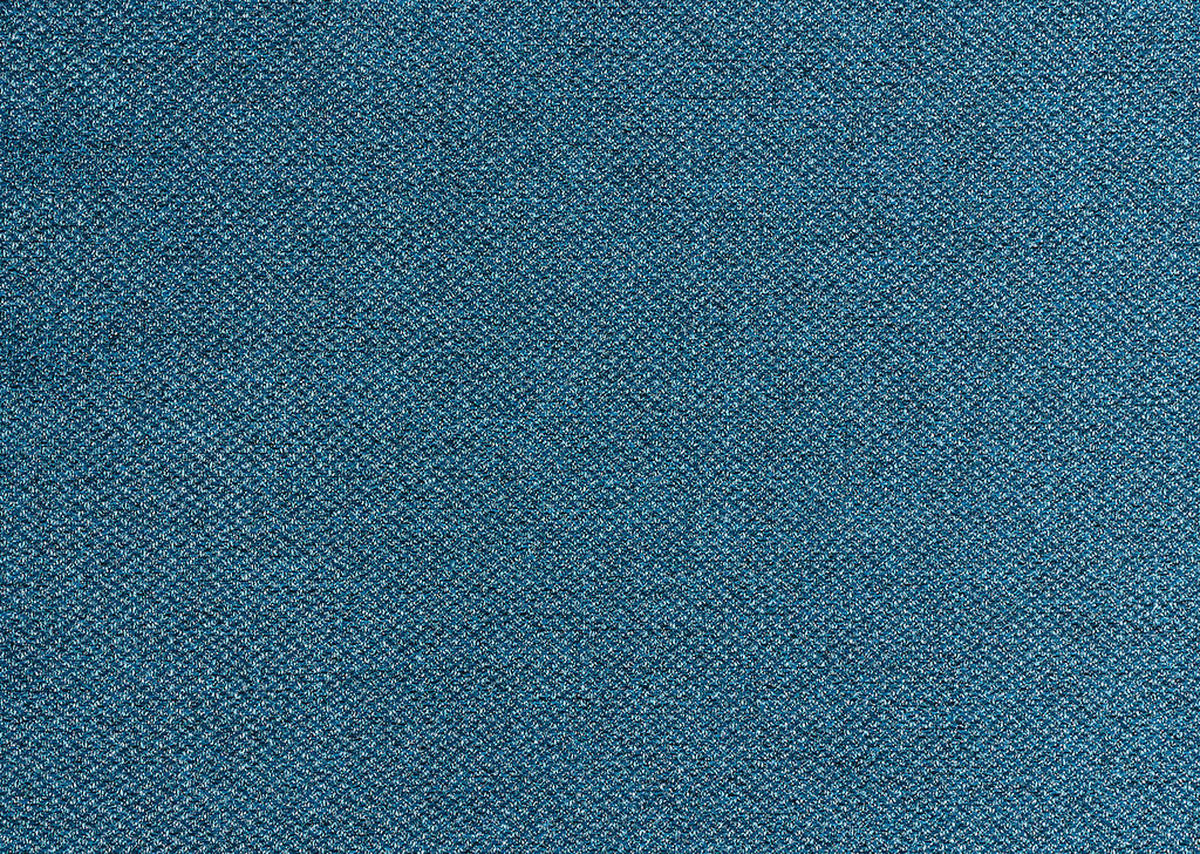SCHLAFSOFA Flachgewebe Blau  - Blau/Hellgrau, MODERN, Textil/Metall (197/88/89cm) - Novel