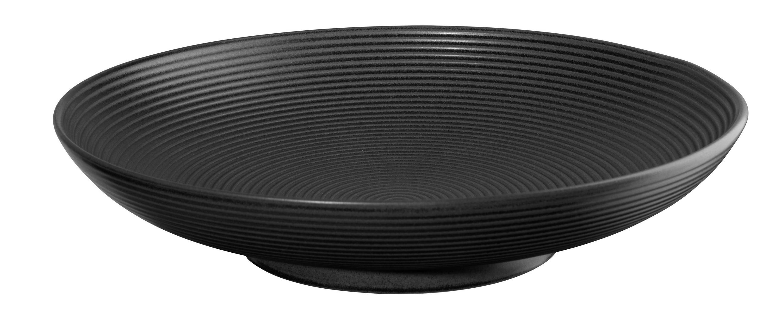 SCHALE Japandi home   - Schwarz, Basics, Keramik (35/7cm) - ASA