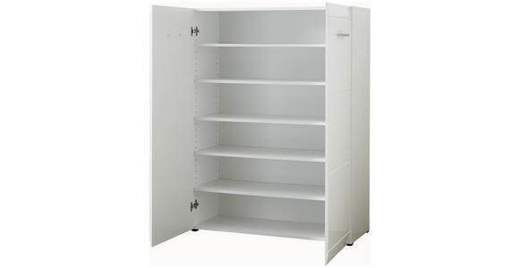 GARDEROBE 2-teilig in 90/200/39 cm - Weiß, Design, Holzwerkstoff (90/200/39cm) - Carryhome