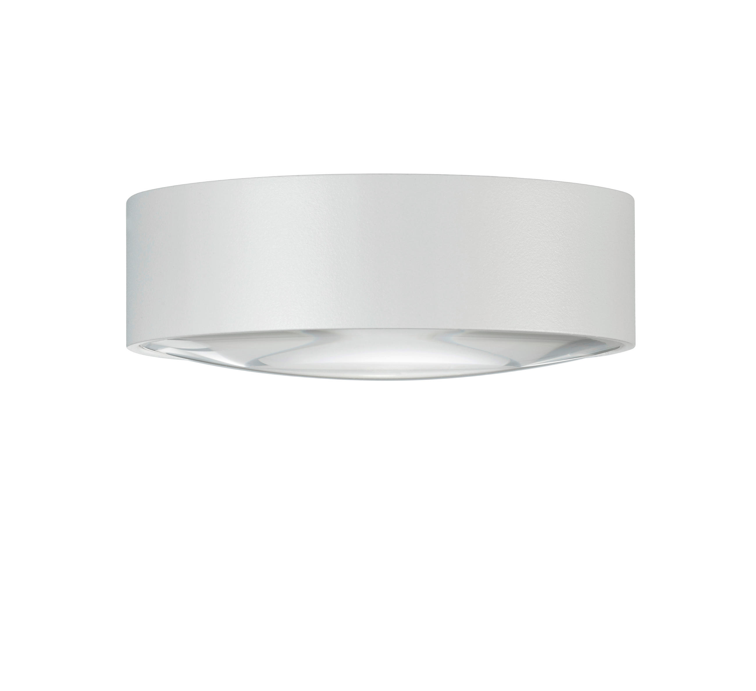 AUSSENDECKENLEUCHTE Posh 11/4 cm  - Weiß, Design, Glas/Metall (11/4cm) - Helestra