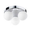 BADEZIMMER-WANDLEUCHTE Gove 22,0/10,0 cm   - Chromfarben/Weiß, Basics, Glas/Metall (22,0/10,0cm) - Paulmann