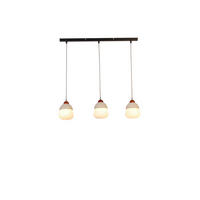 HÄNGELEUCHTE 80/13/130 cm   - Opal, Trend, Glas/Stein (80/13/130cm) - Novel