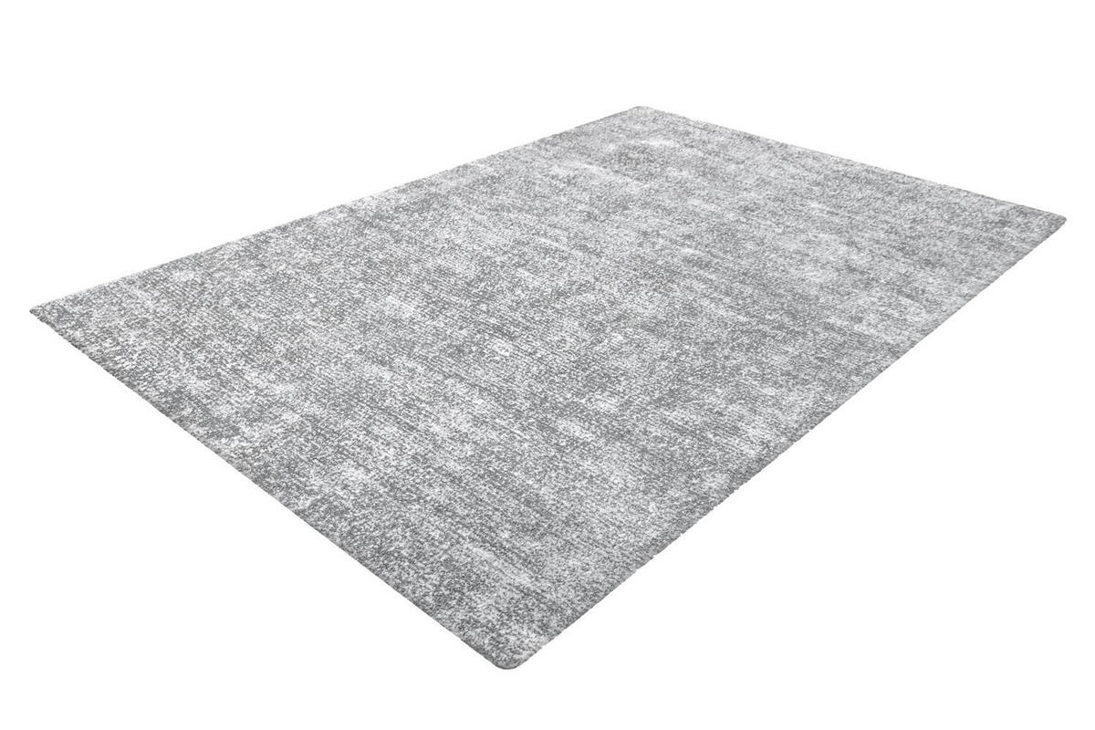 WEBTEPPICH 80/150 cm Silberfarben, Grau  - Silberfarben/Grau, Basics, Textil (80/150cm) - Novel