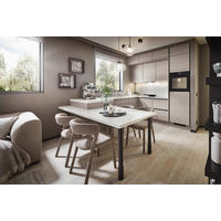 EINBAUKÜCHE   - Grau, Design, Holzwerkstoff - Xora