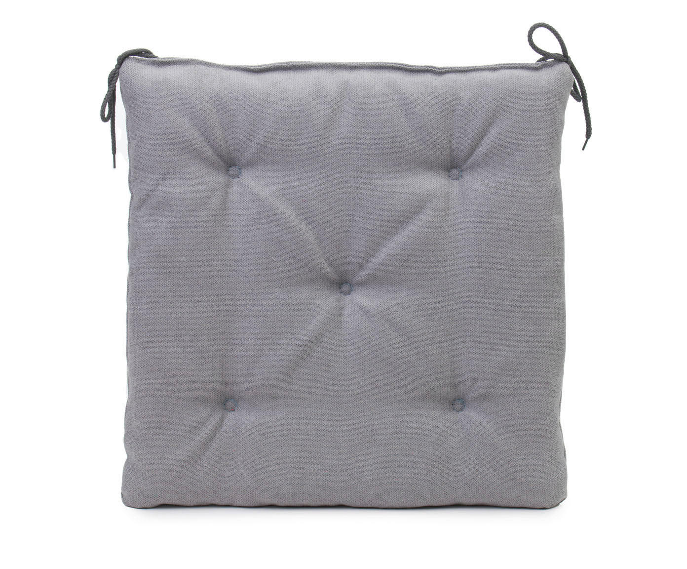 PODSEDÁK, 40/40/4 cm - barvy stříbra, Basics, textil (40/40/4cm) - Novel