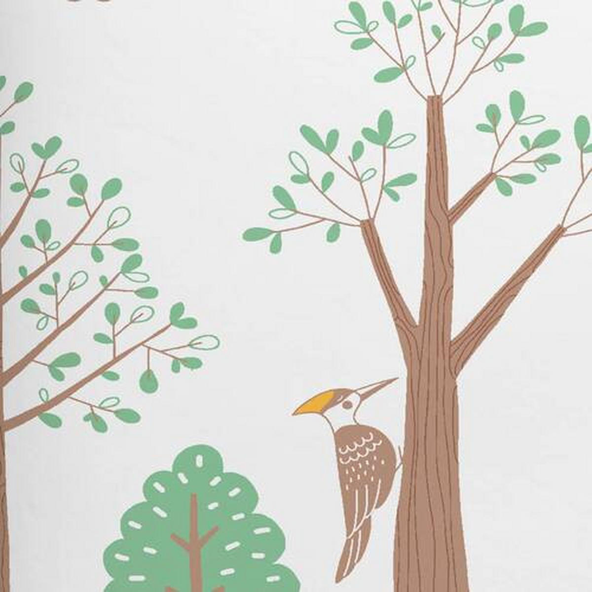 BABYBETTWÄSCHESET 100/135 cm  - Weiss/Multicolor, Basics, Textil (100/135cm) - Patinio