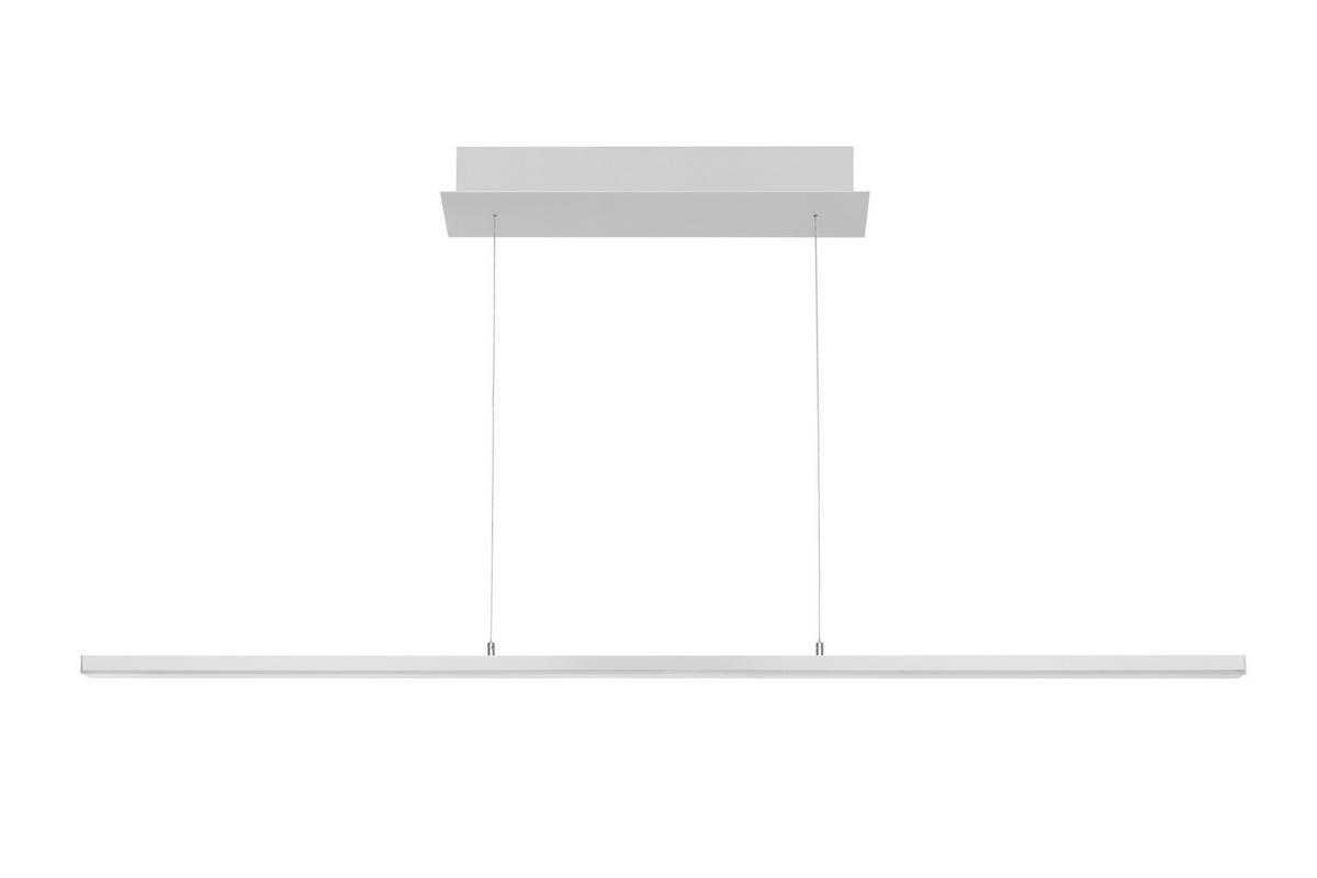 ZÁVĚSNÉ LED SVÍTIDLO, 115/13/200 cm  - barvy hliníku, Basics, kov/plast (115/13/200cm) - Novel