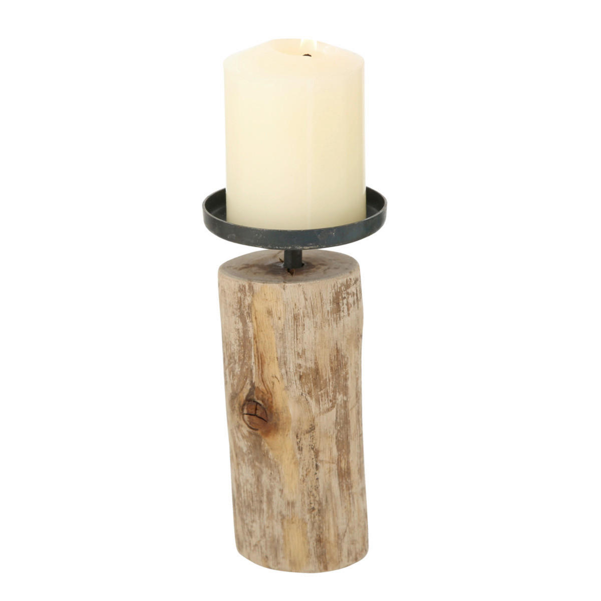 STOJAN NA SVÍČKY  dřevo - Basics, dřevo (8/17cm)