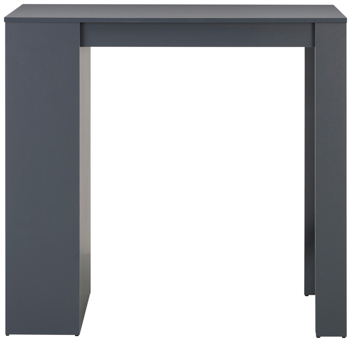 BAROVÝ STŮL, tmavě šedá, 110/103/50 cm - tmavě šedá, Konvenční, kompozitní dřevo (110/103/50cm) - P & B