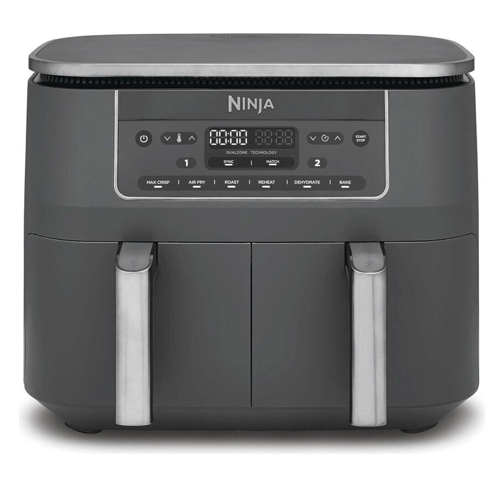 HEIßLUFTFRITTEUSE NINJA 7,6 L  - Dunkelgrau, Basics, Keramik