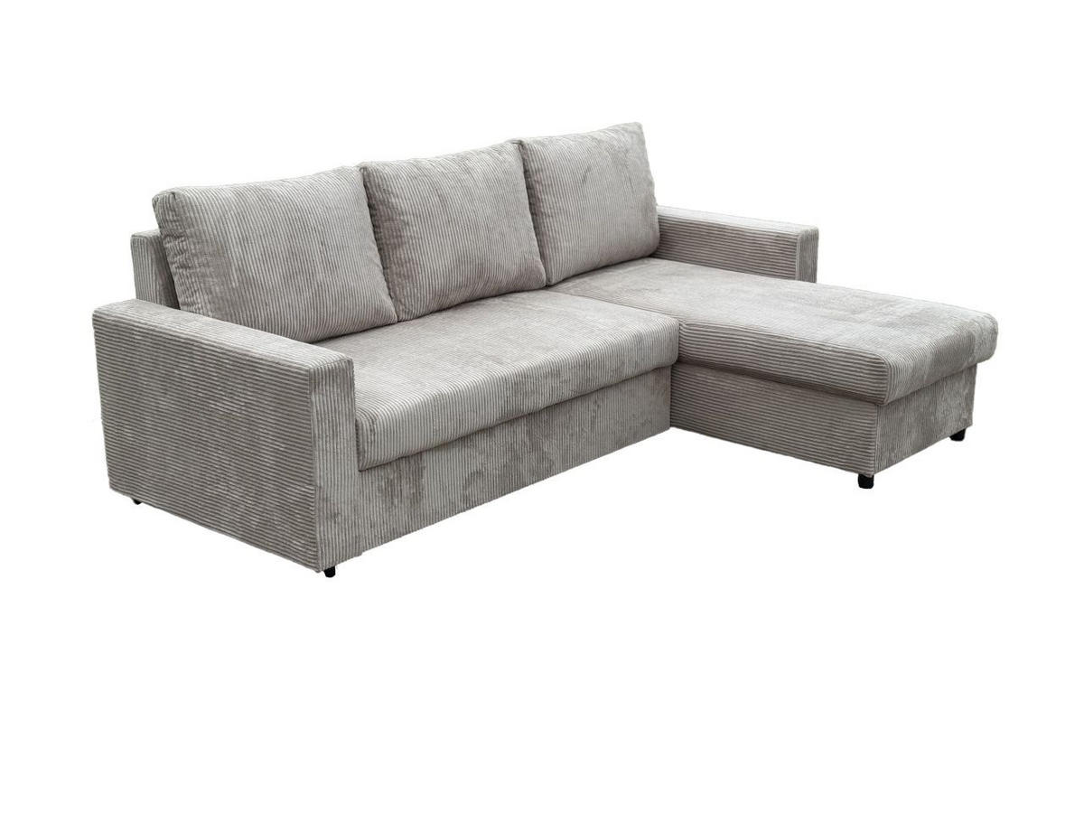 KUTNA GARNITURA drvo, tekstil    - Moderno, drvo/tekstil (230/160/88cm) - Ti'me