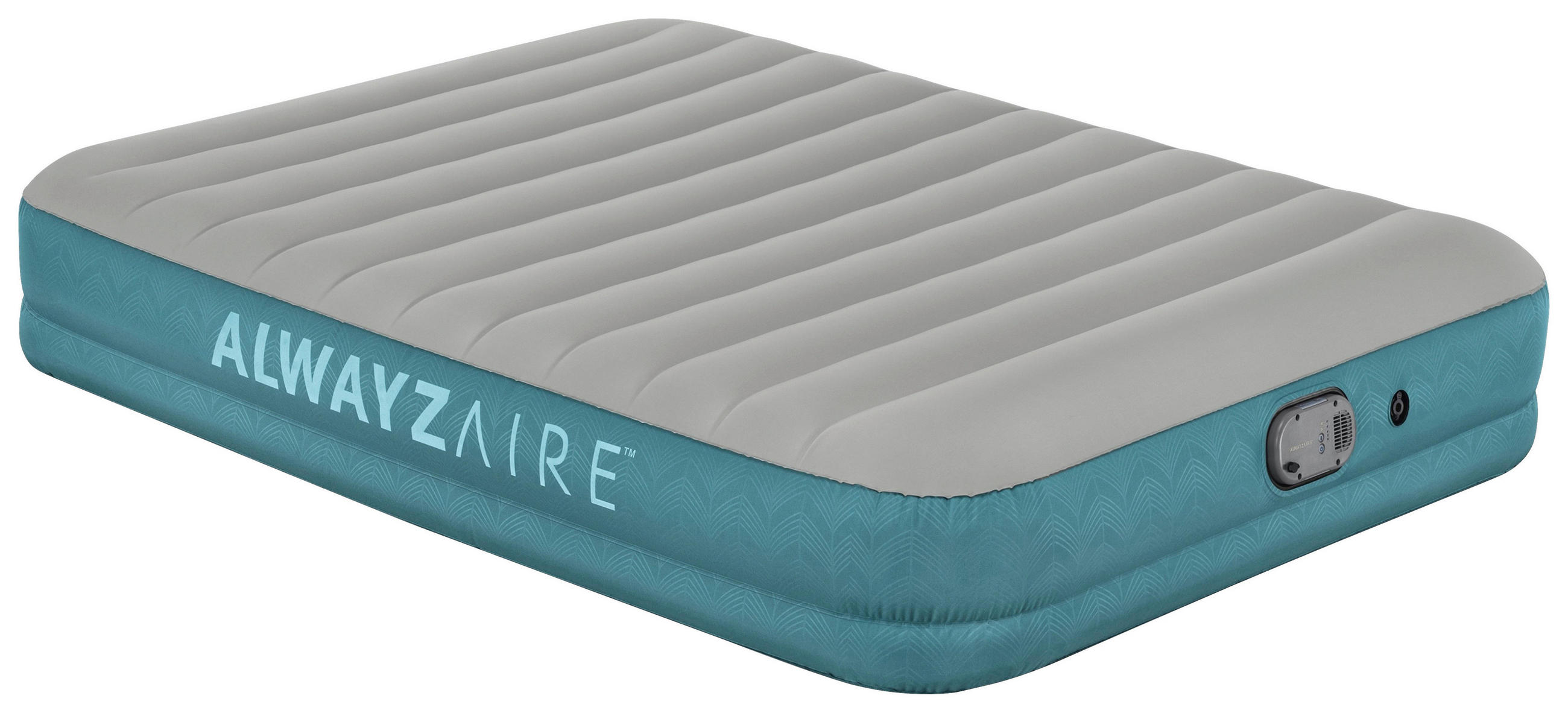 LUFTBETT ALWAYZAIRE 69078 Grau, Grün  - Grau/Grün, KONVENTIONELL, Kunststoff (203/152/36cm) - Bestway