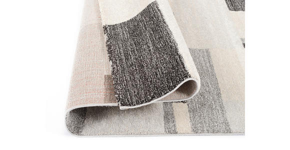 WEBTEPPICH 65/130 cm Palazzo Bloc Grau  - Grau, Design, Textil (65/130cm) - Novel