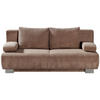 SCHLAFSOFA Cord Rosa  - Rosa, KONVENTIONELL, Textil/Metall (196/89/94cm) - Novel