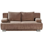 SCHLAFSOFA in Kord Rosa  - Rosa, KONVENTIONELL, Textil/Metall (196/89/94cm) - Novel