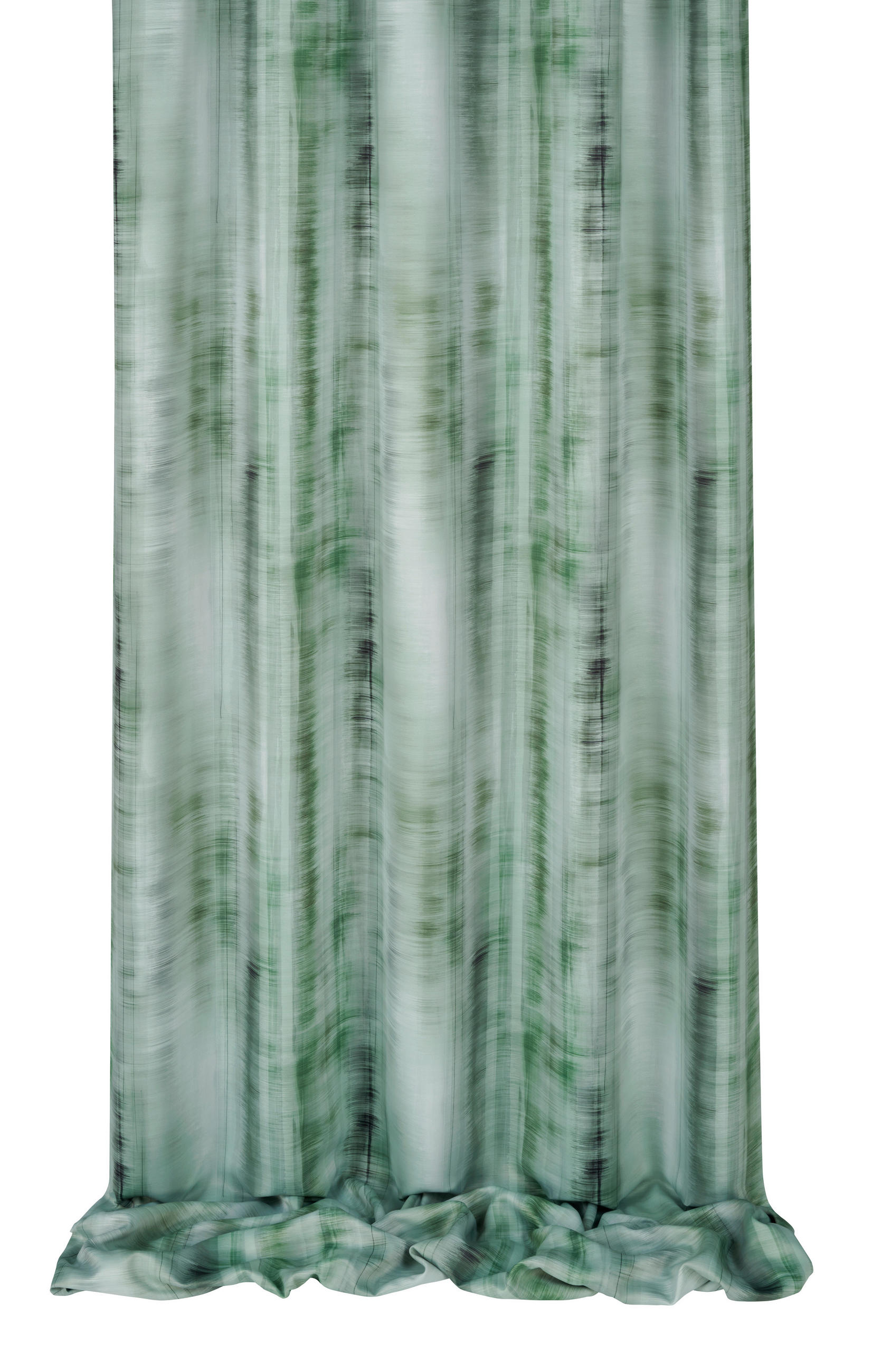 VORHANGSTOFF per lfm Verdunkelung  - Türkis/Grau, KONVENTIONELL, Textil (150cm) - Esposa