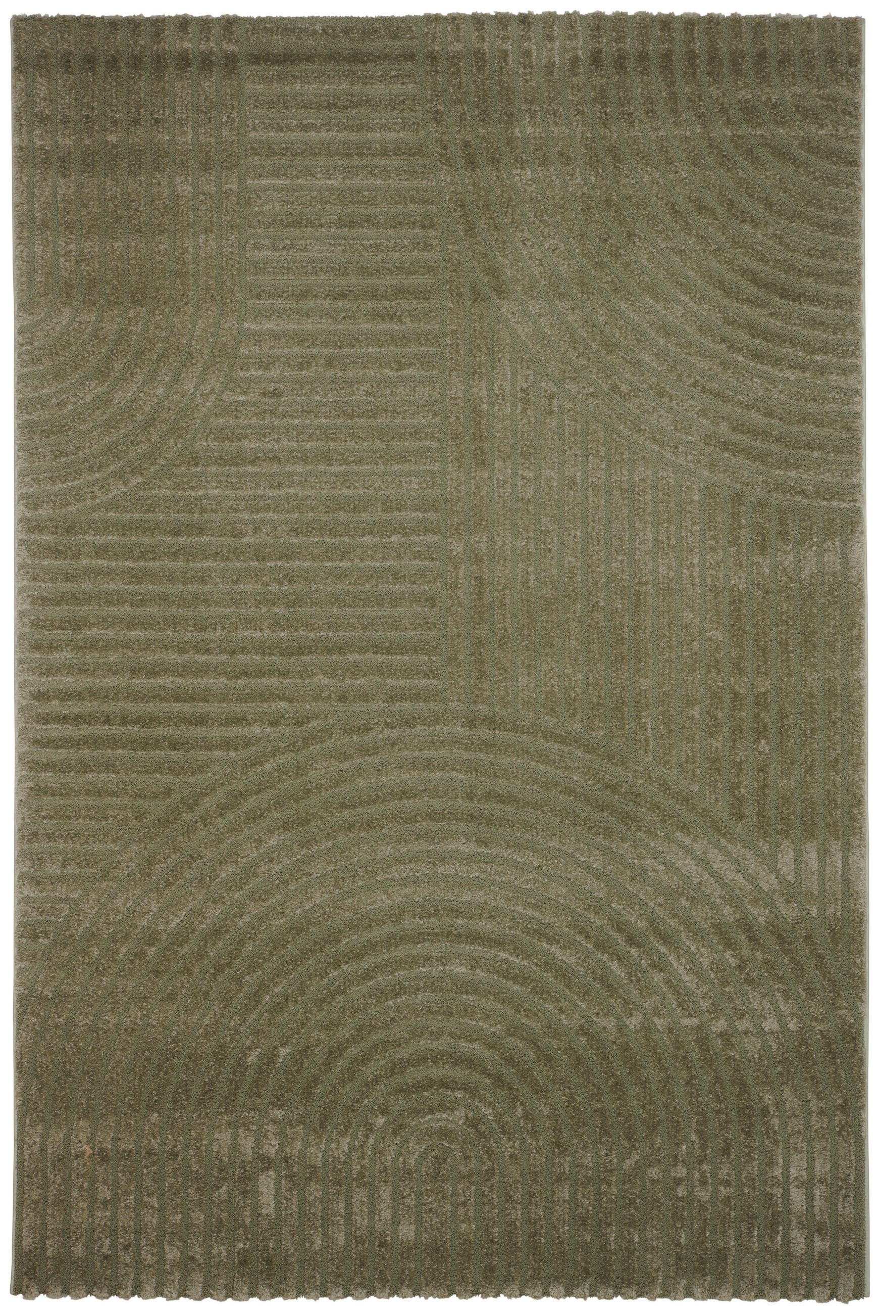 Covor Țesut  - verde, Design, textil (133/190cm) - Novel