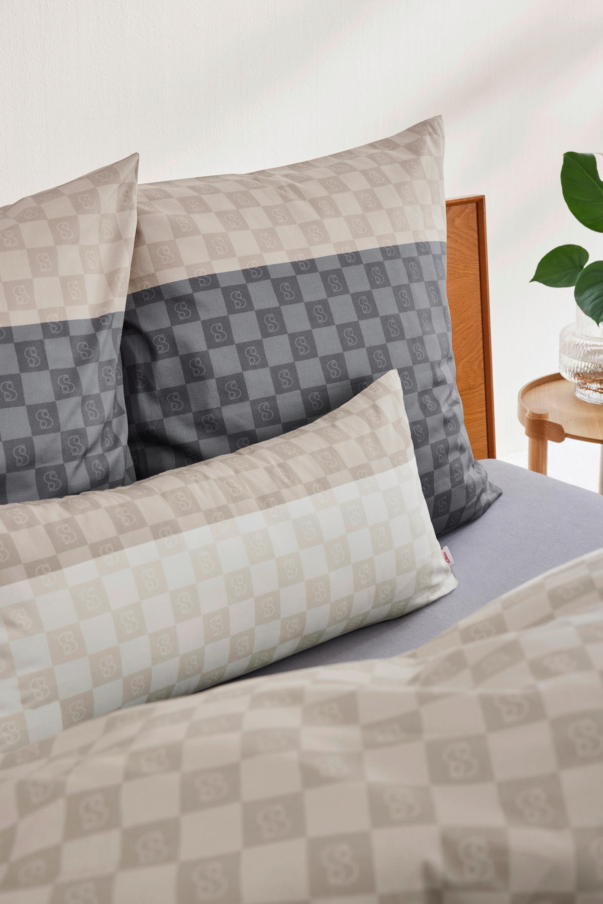 POSTEĽNÁ BIELIZEŇ, satén, viacfarebná, 140/200 cm - viacfarebná, Basics, textil (140/200cm) - S. Oliver