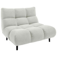 SESSEL in Feincord Weiß  - Schwarz/Weiß, Design, Holz/Textil (112/85/108cm) - Pure Home Lifestyle