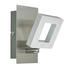 LED-STRAHLER - Alufarben/Nickelfarben, Design, Kunststoff/Metall (14/8/15,5cm) - Novel LED-STRAHLER - Alufarben/Nickelfarben, Design, Kunststoff/Metall (14/8/15,5cm) - Novel